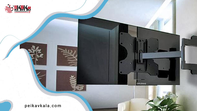 نصب تلویزیون بزرگ روی دیوار خانه